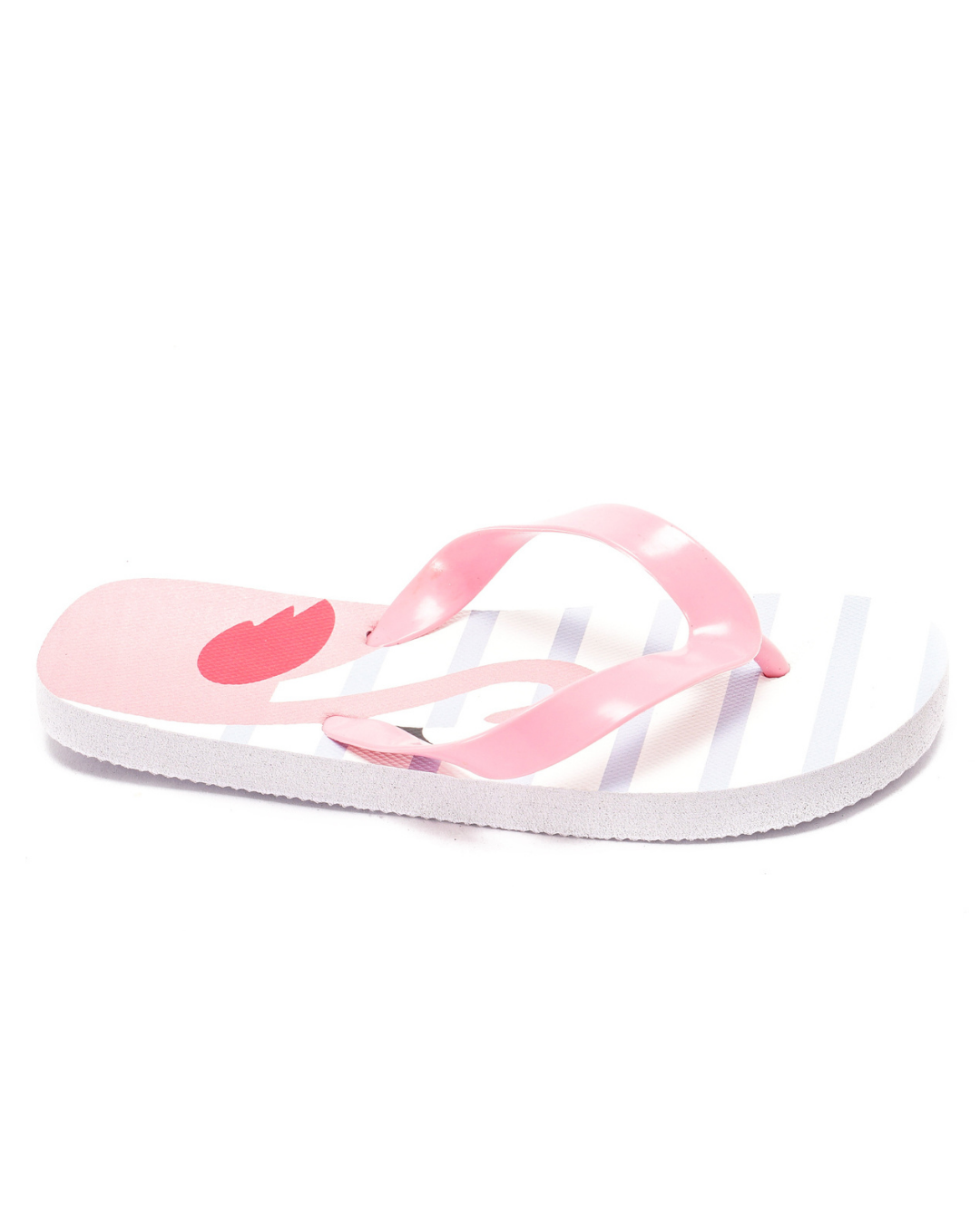 My children's slipper is a flamingo