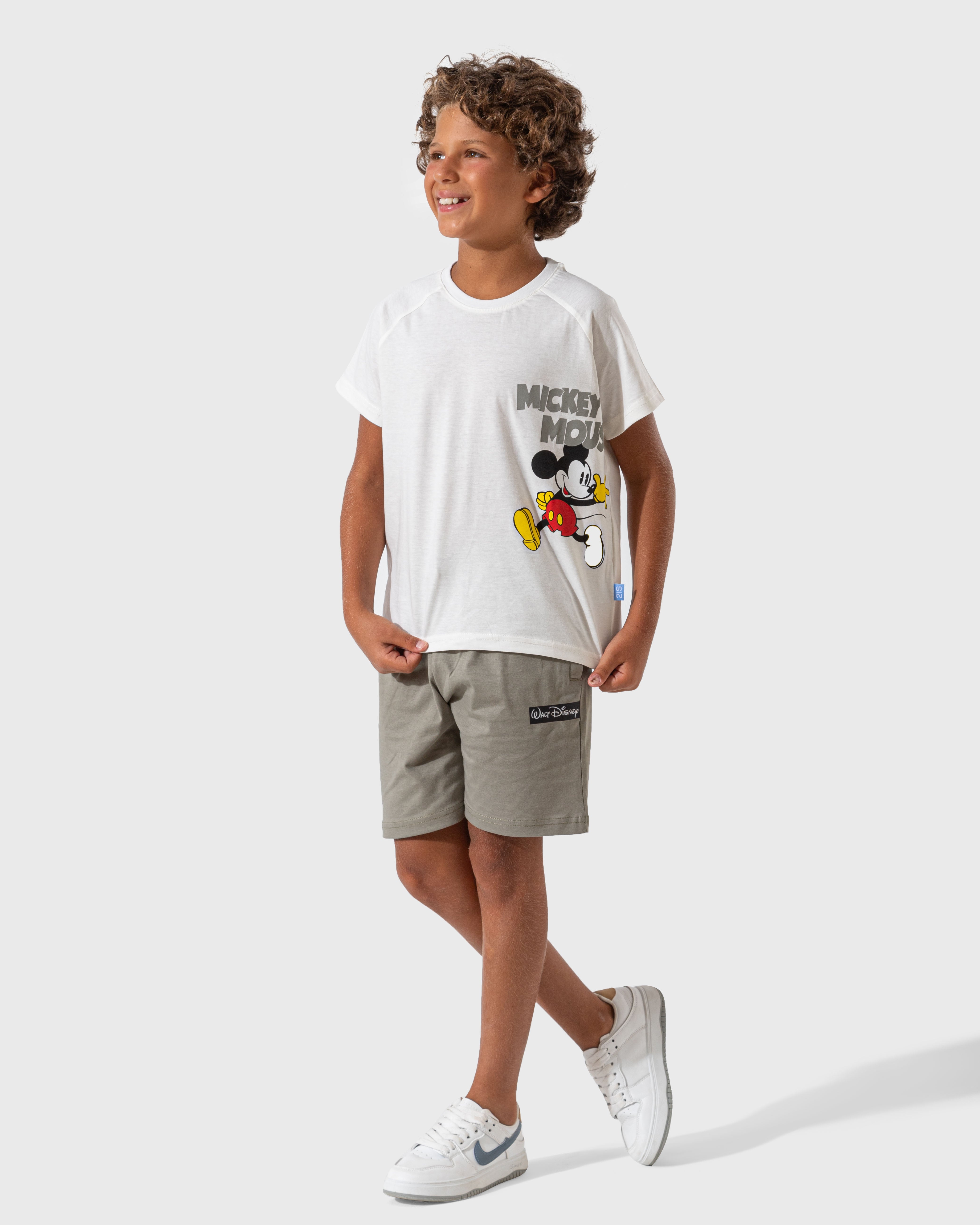 Old Mickey Raglan Boys' Pajamas