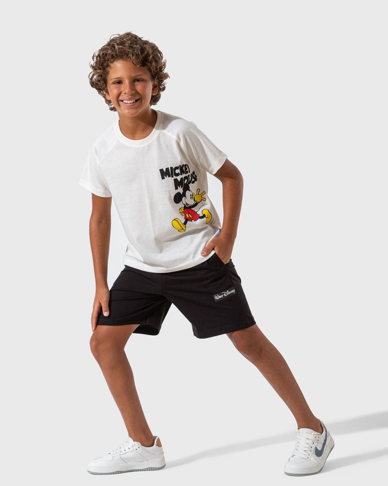 Old Mickey Raglan Boys' Pajamas