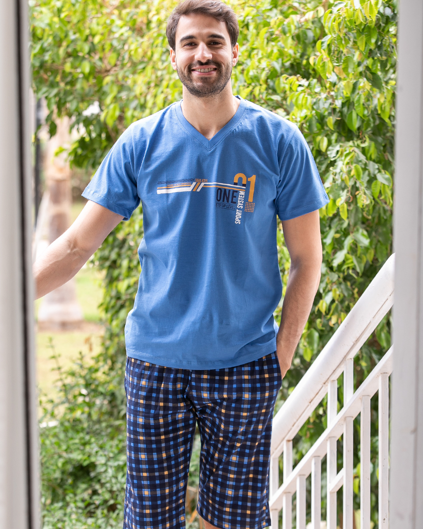 Half sleeves, Pentacore V, men's pajamas