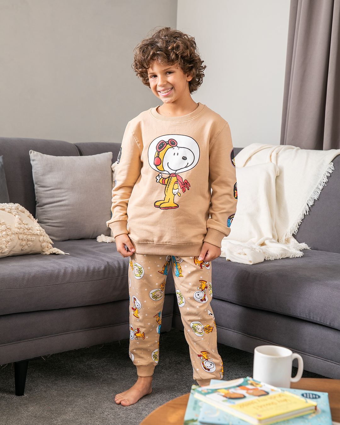 Pajamas for my children, Jarson Snoopy