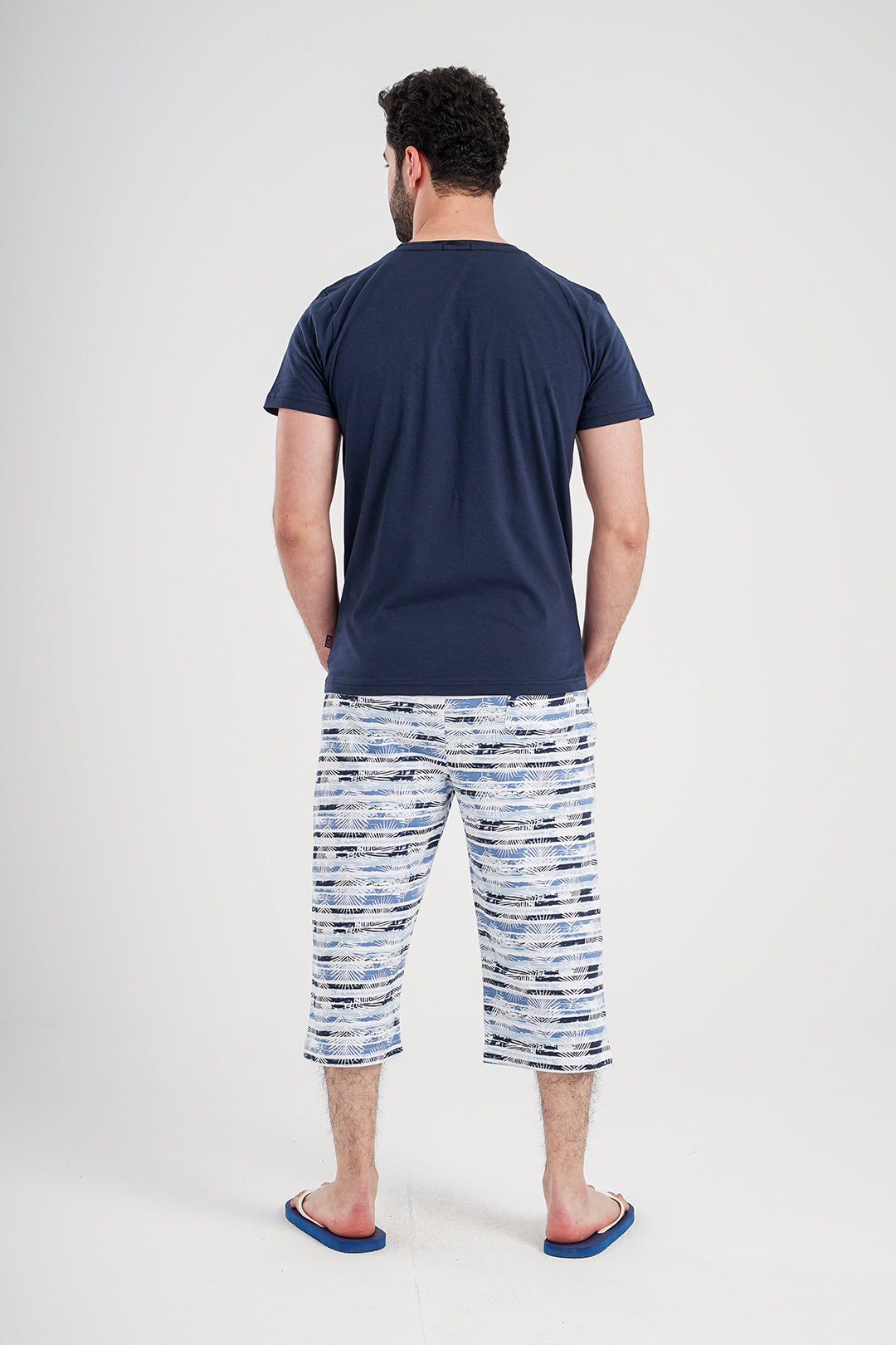 Aloha Hawaii Men's Pajama Shorts Printed