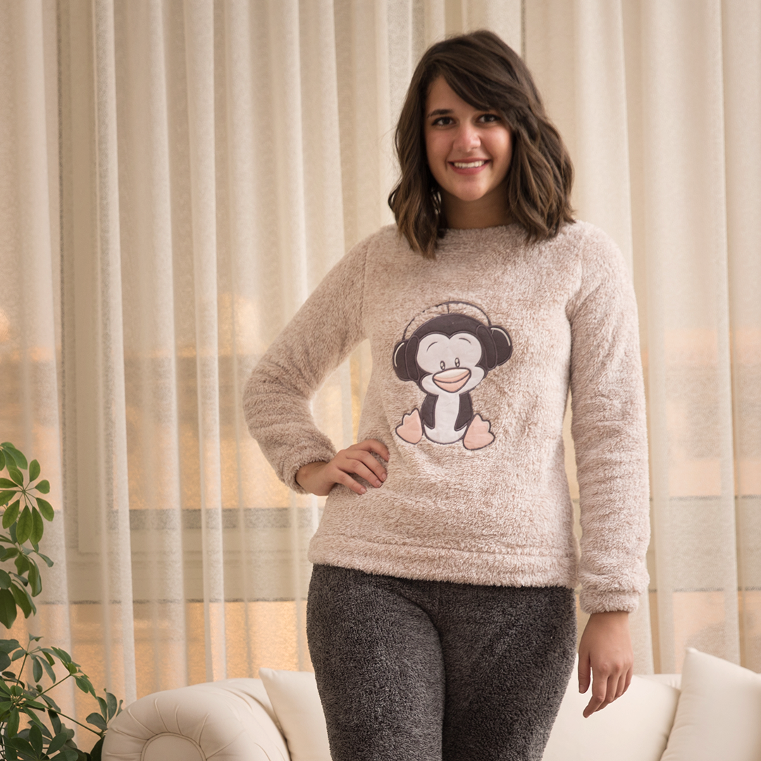 Women's Polar Penguin Pajamas