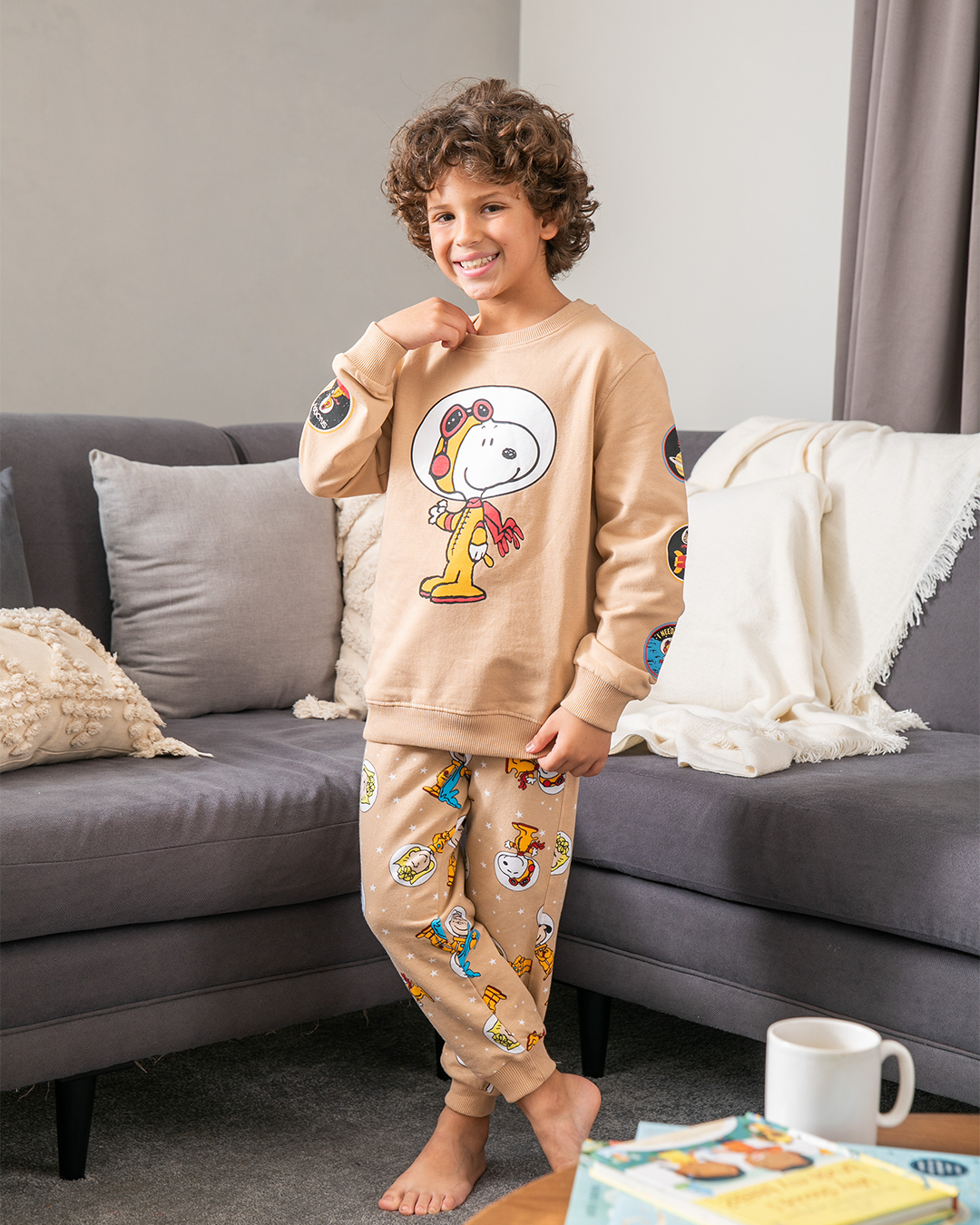 Pajamas for my children, Jarson Snoopy