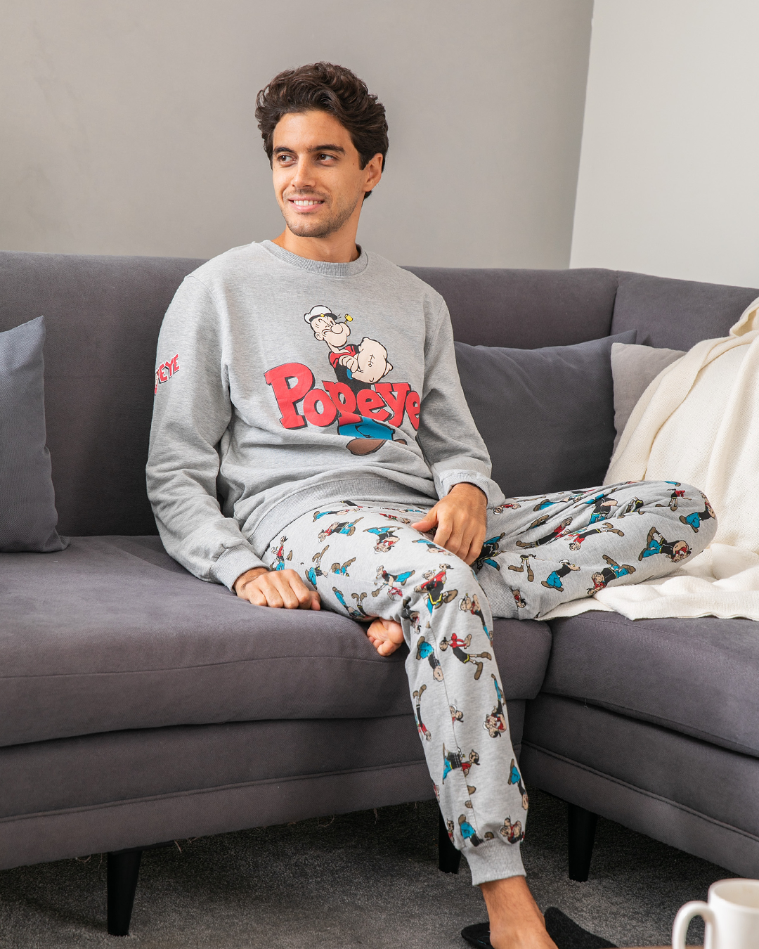 Popeye men's pajamas