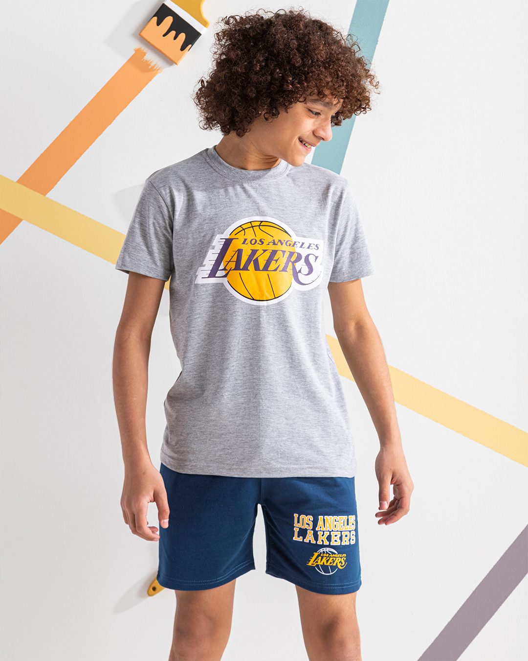 Boys lakers online pajamas