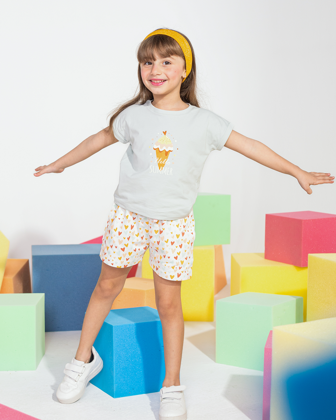ice cream Pajama shorts for my children and girls