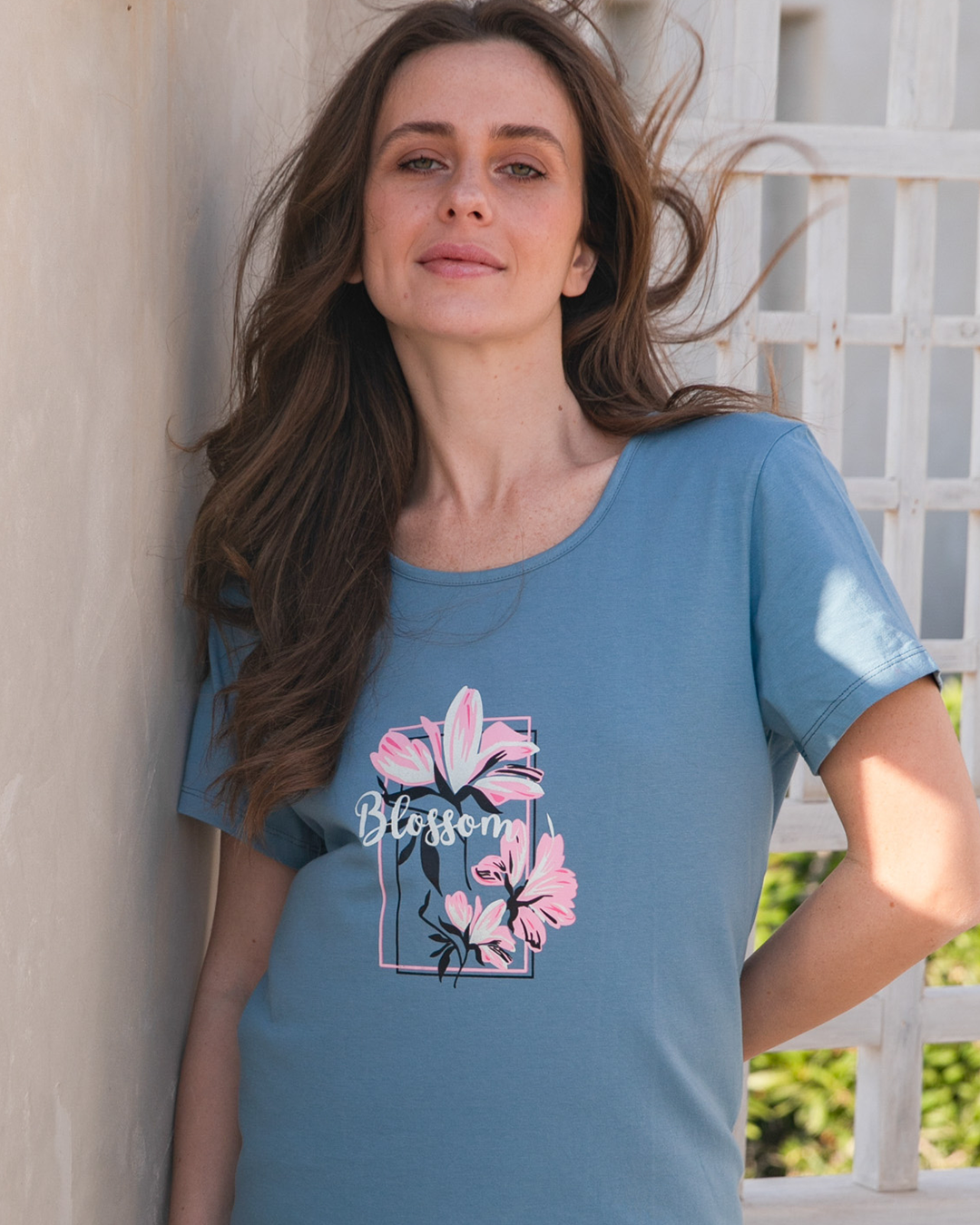 Blossom night shirt for women