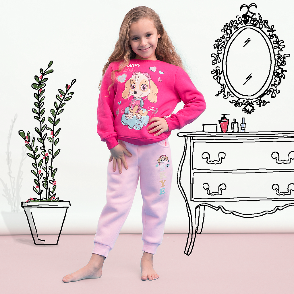 Dream Big girls' pajamas