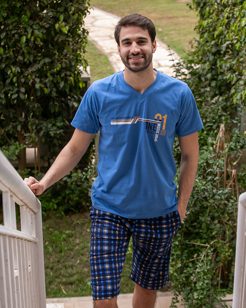 Half sleeves, Pentacore V, men's pajamas