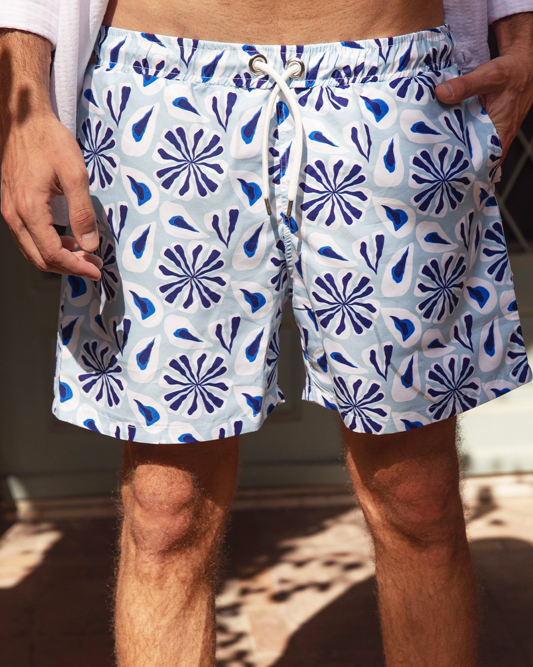 Men's printed swimsuit