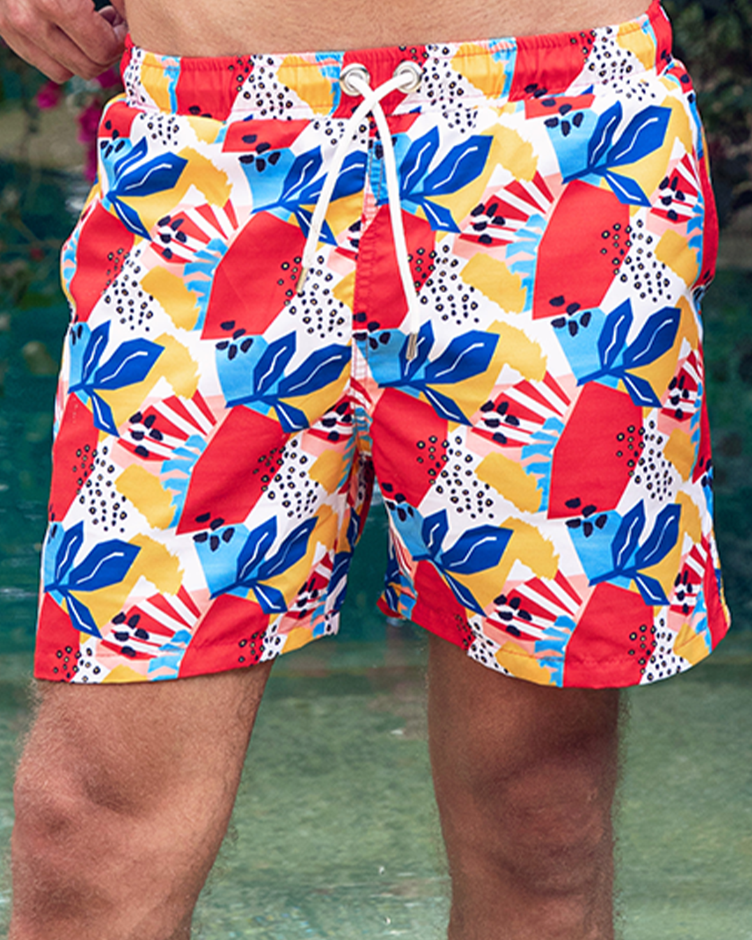 Men's printed swimsuit