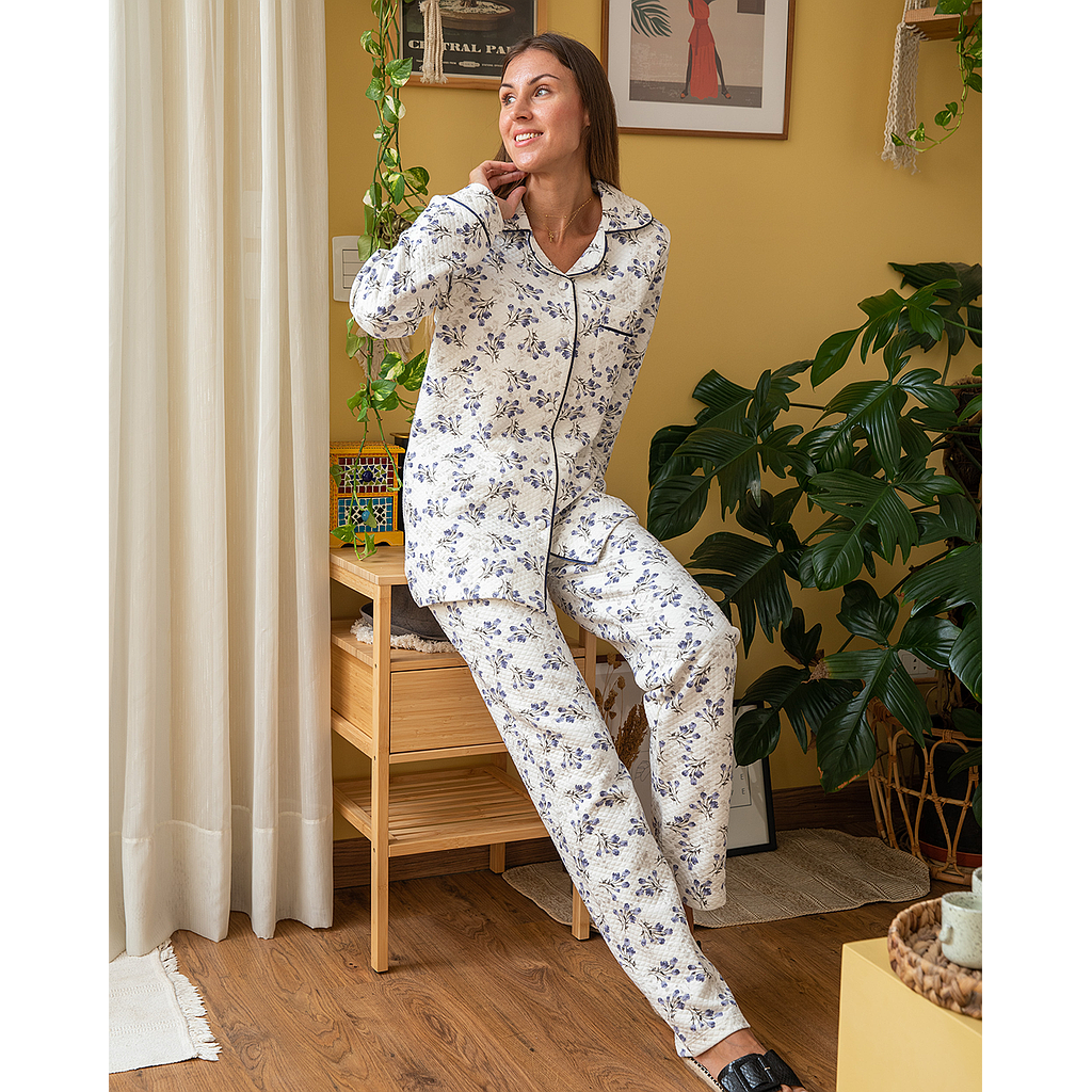 Women's pajamas classic capotone