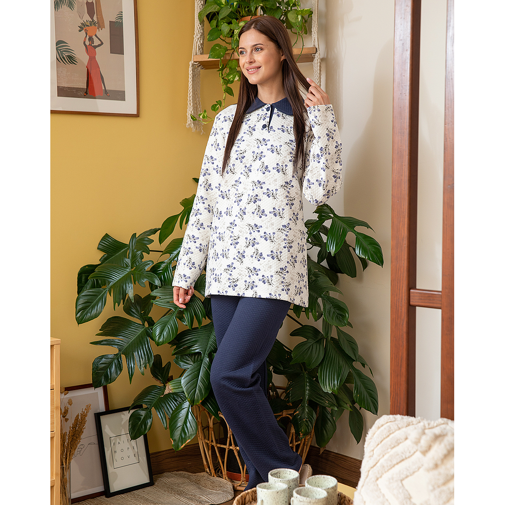 Women's pajamas Capotone Polo Rotary Rose